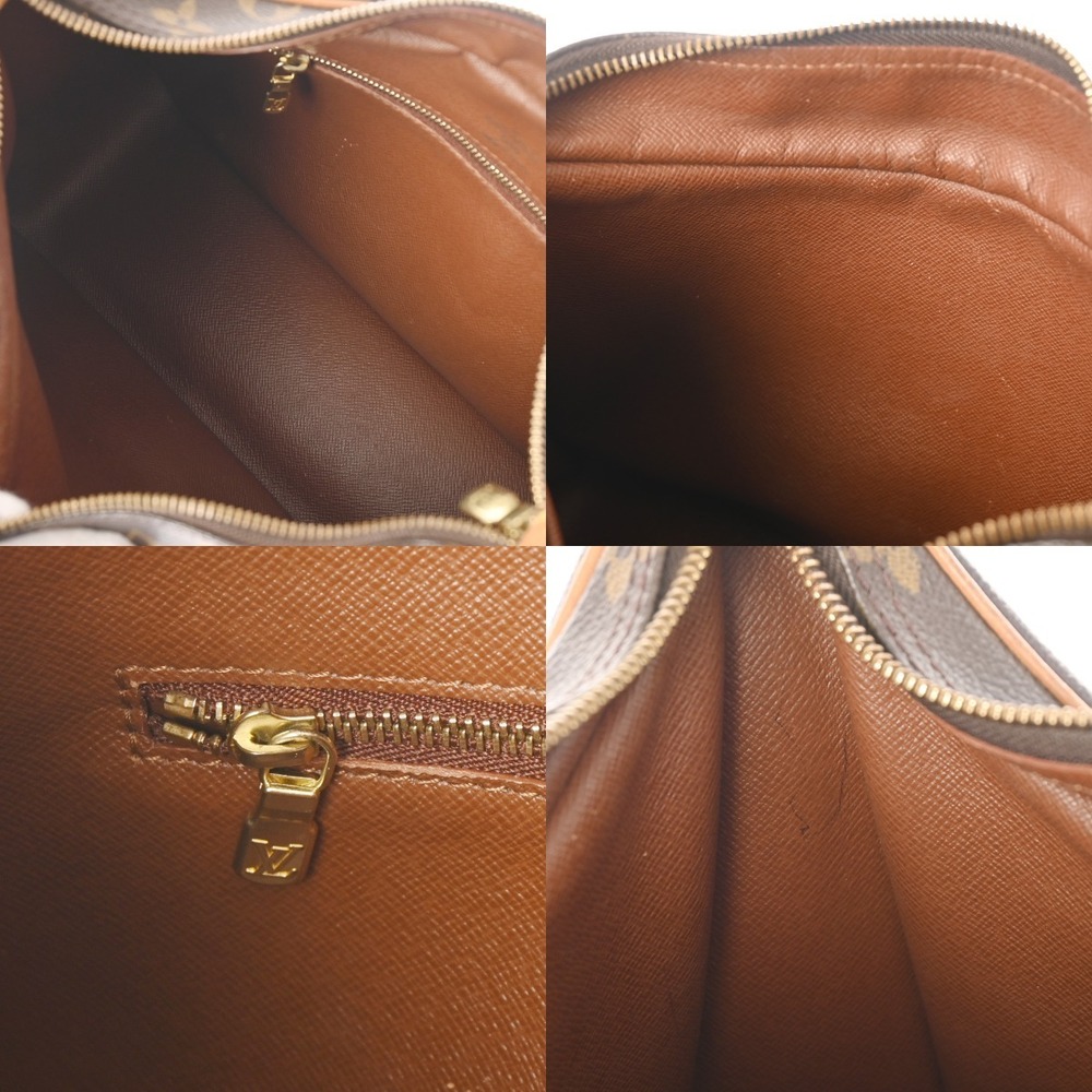 Louis Vuitton Canvas Brown Boulogne Bag Monogram Shoulder - Picture 9 of 10